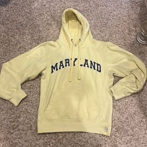 Yellow Maryland sweatshirt